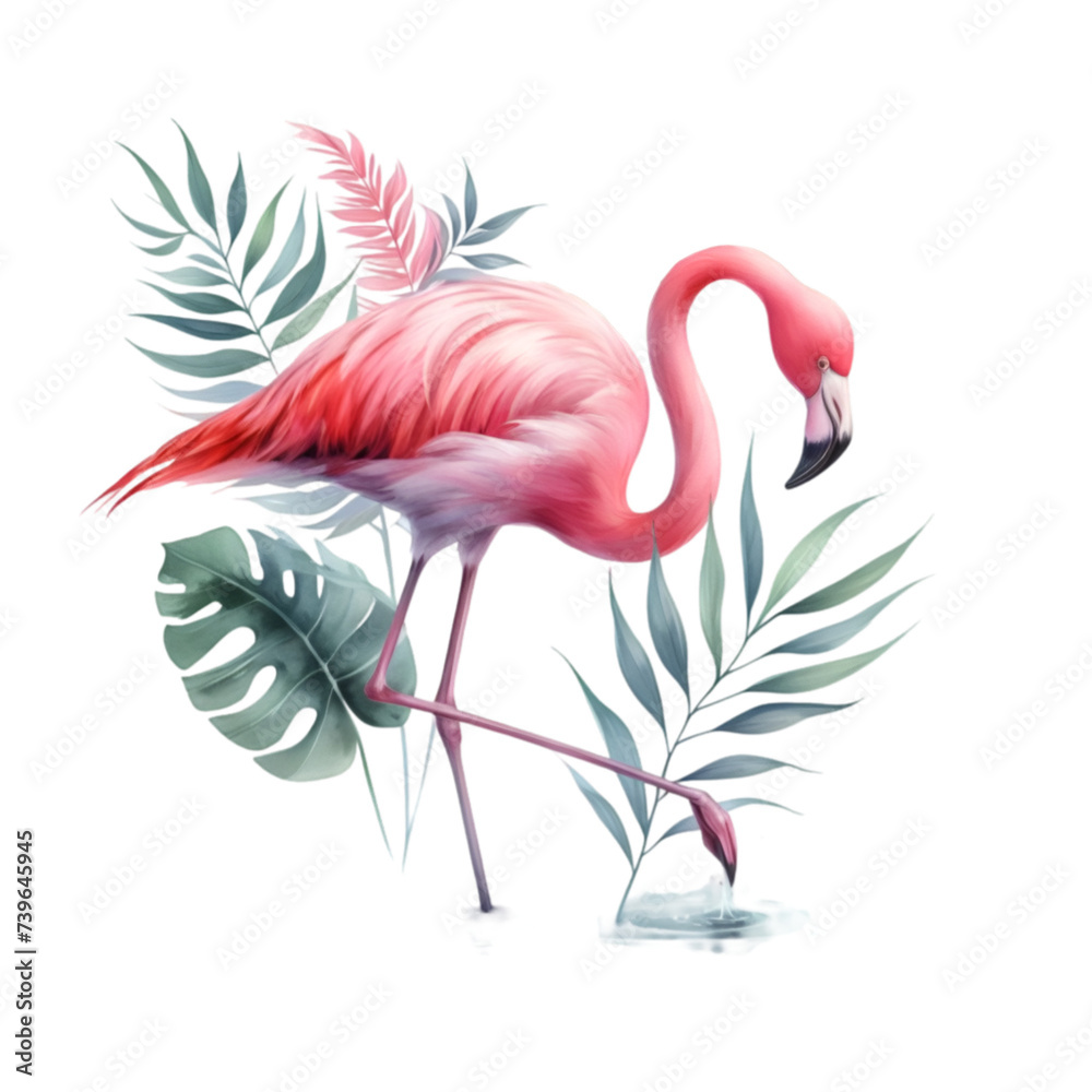 Fototapeta premium flamingo