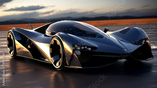 4k Realistic stunning hyper car image
