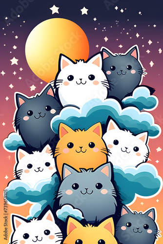 cute cats, Generative AI