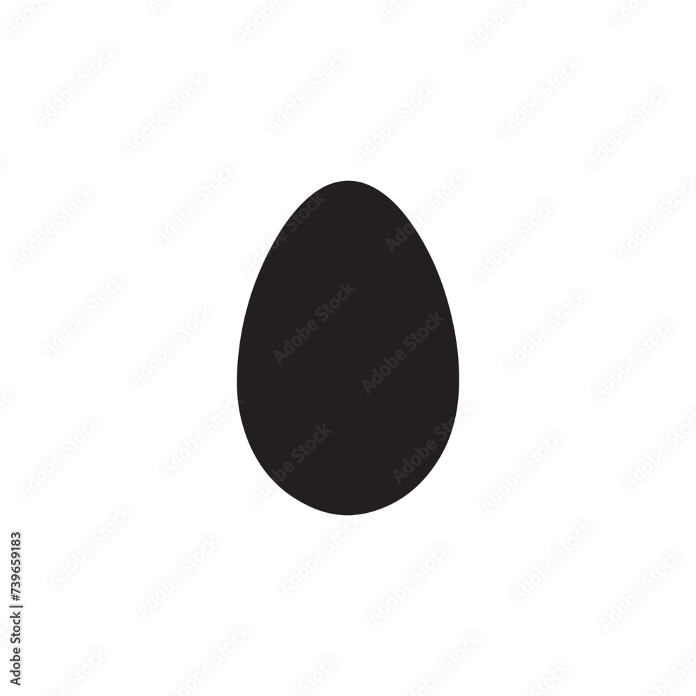 Egg icon collection flora design vector art. Egg icon collection flora design vector art.