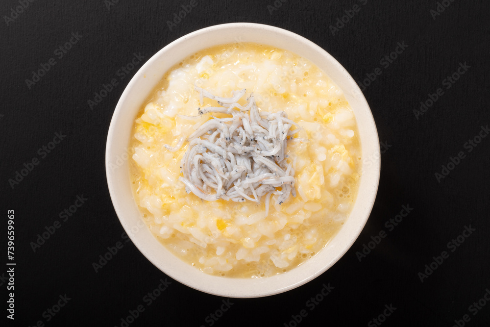 釜揚げしらすのお粥 釜揚げしらすのお粥