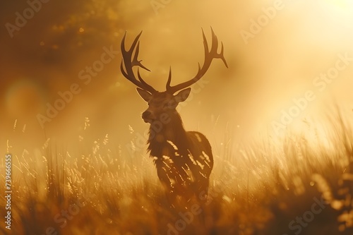 deer in the woods
deer in the forest
silhouette of a deer