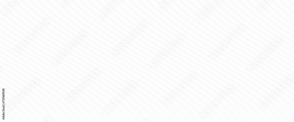Vector abstract white wave lines pattern background. - obrazy, fototapety, plakaty 