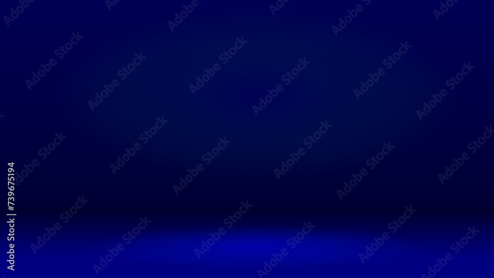 sleek navy blue background, seamlessly blending abstract elements, shadows, and gradients. This artistic banner, void of any human presence, perfectly captures the essence of technology and social 
