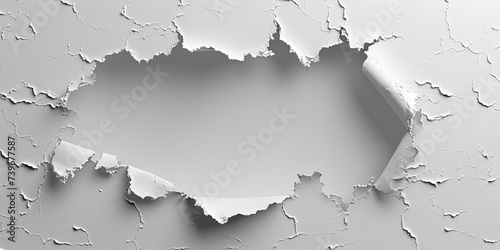 High-detail 3D rendering of a blot viewed from the top  against a white background. The intricate design showcases depth and texture  creating a visually striking composition.