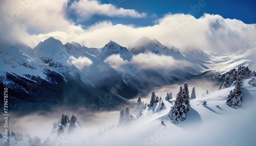 A powder paradise is hidden in the clouds and peaks of the Purcell wilderness © ROKA Creative