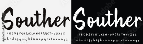 Hand drawn lettering, Environment theme. Vector illustration, paint with brush. Isolated phrase on white background.