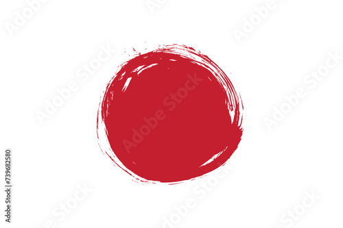 japanese flag vector illustration banner design photo