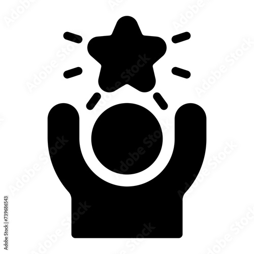 success glyph icon
