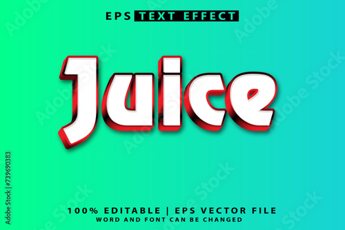 Editable eps text effects