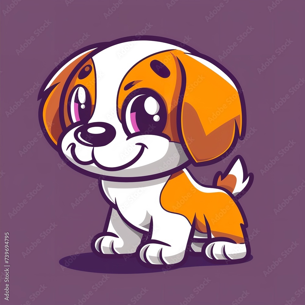 Cartoon Dog Animal Cute Mascot in the Style of AA
Cartoon Dog Animal Cute Mascot in the Style of AA