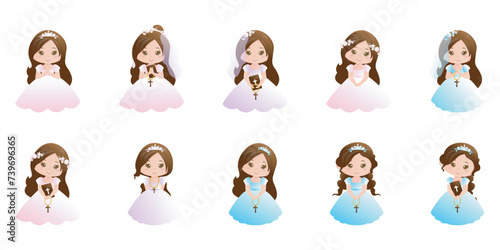 Girl First Communion