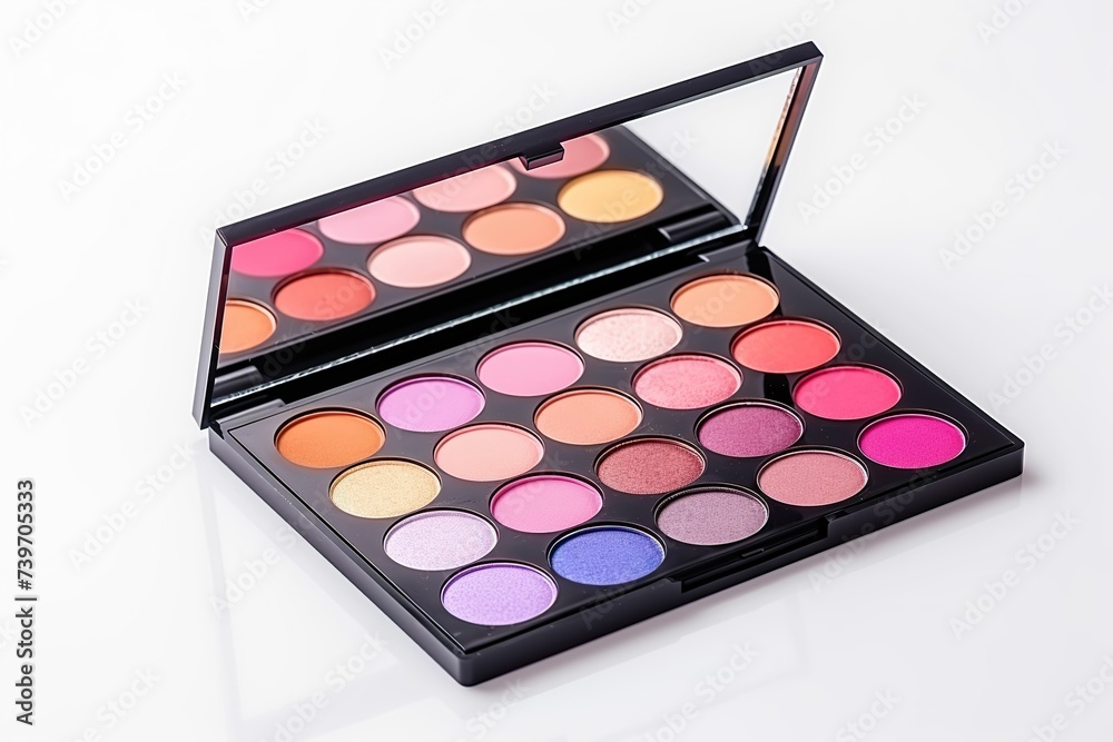 make up palette,Eyeshadow palette in various colors, comprehensive eyeshadow palette without brand on white background, makeup advertisement, makeup store background, makeup store wallpaper make up palette,Eyeshadow palette in various colors, comprehensive eyeshadow palette without brand on white background, makeup advertisement, makeup store background, makeup store wallpaper