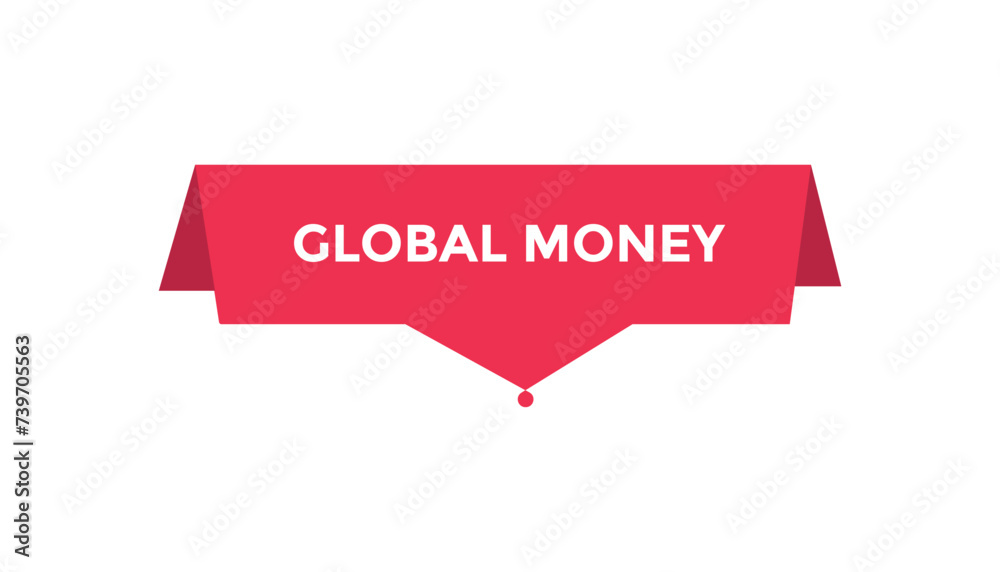 Global money button web banner templates. Vector Illustration
Global money button web banner templates. Vector Illustration