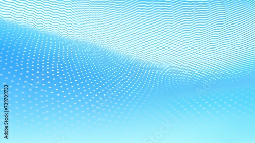 Light Blue Halftone Pattern with White Lines