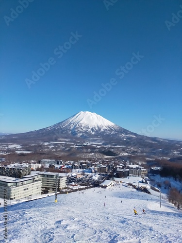 niseko mountain in winter