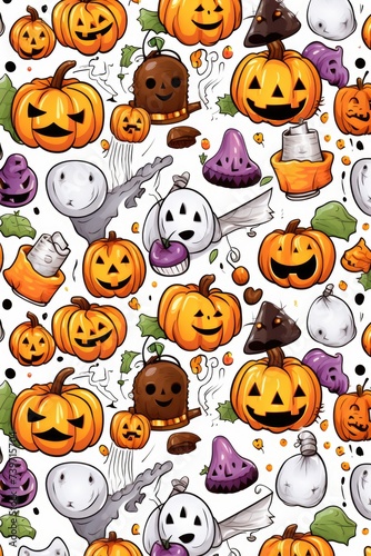 Halloween pattern