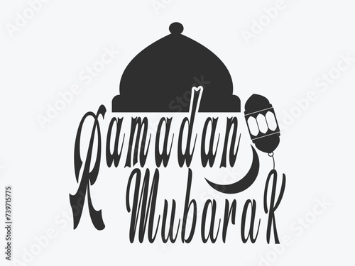 Ramadan Typography Design, Ramadan Logo Design, Islamic Logo, Ramadan Mubarak, Ramadan Kareem, Islamic typography, Islamic calligraphy, Calligraphy Design, Logo Design, Graphic Design, Vector Design photo