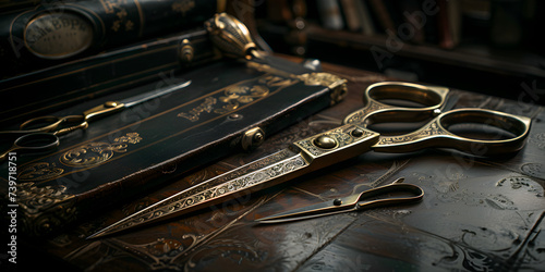 Craftsman leather tools © Johnm