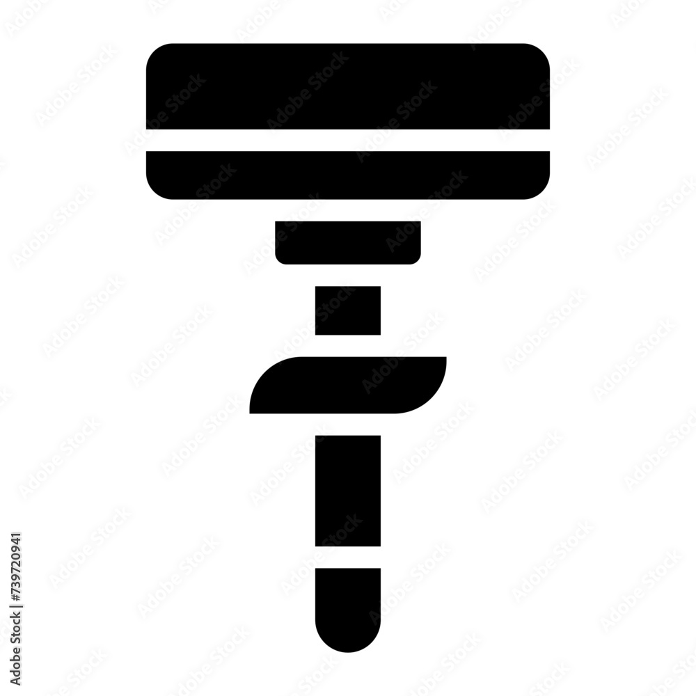 barber glyph icon barber glyph icon