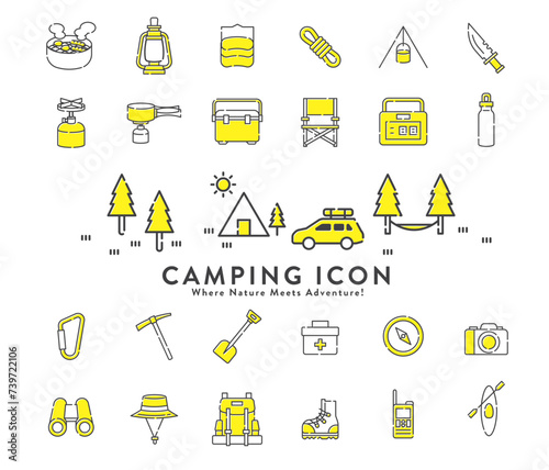 キャンプ　アイコン