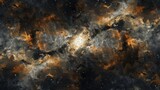 Deep space nebula. Generative AI