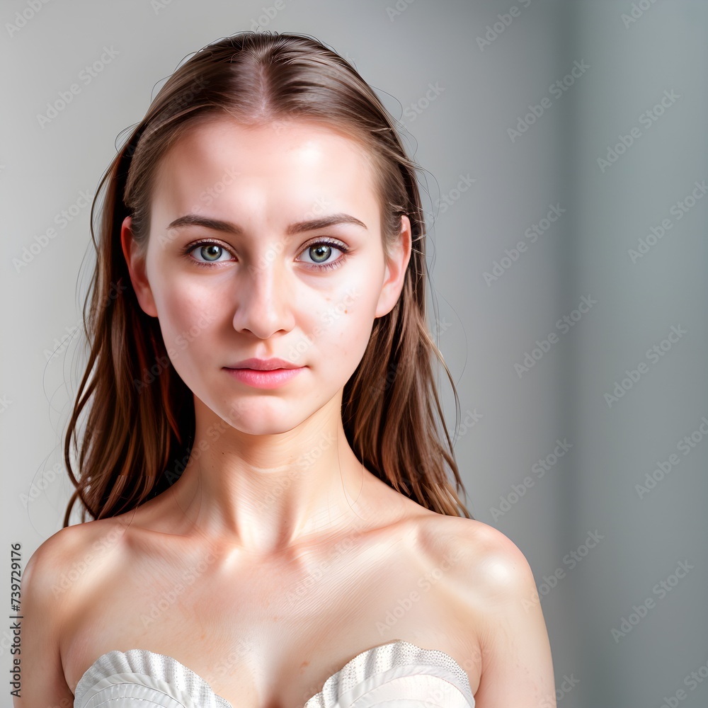 a young lady a young lady