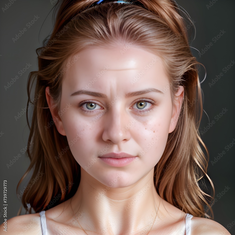 Fototapeta premium a young lady