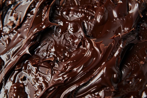  melted chocolate ,food background
