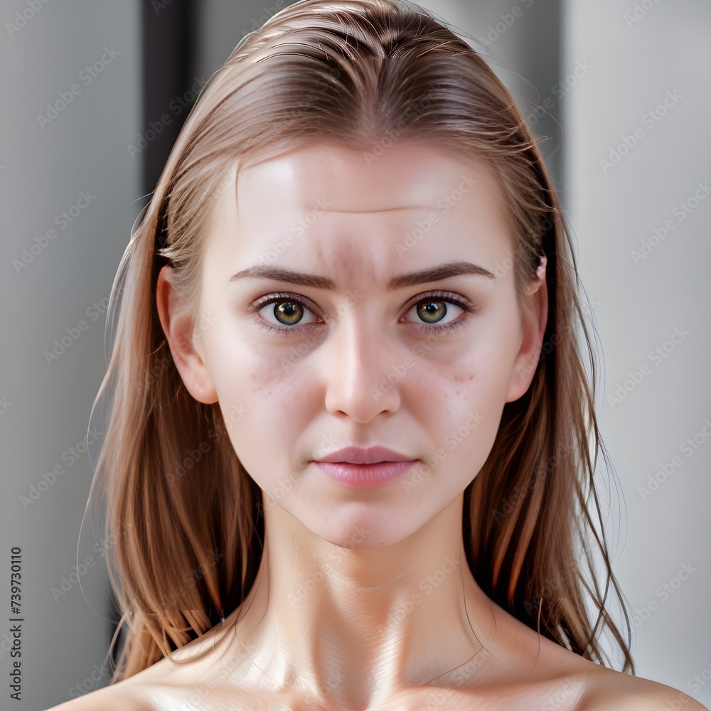 Fototapeta premium a young lady