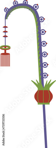 Balinese Penjor Element