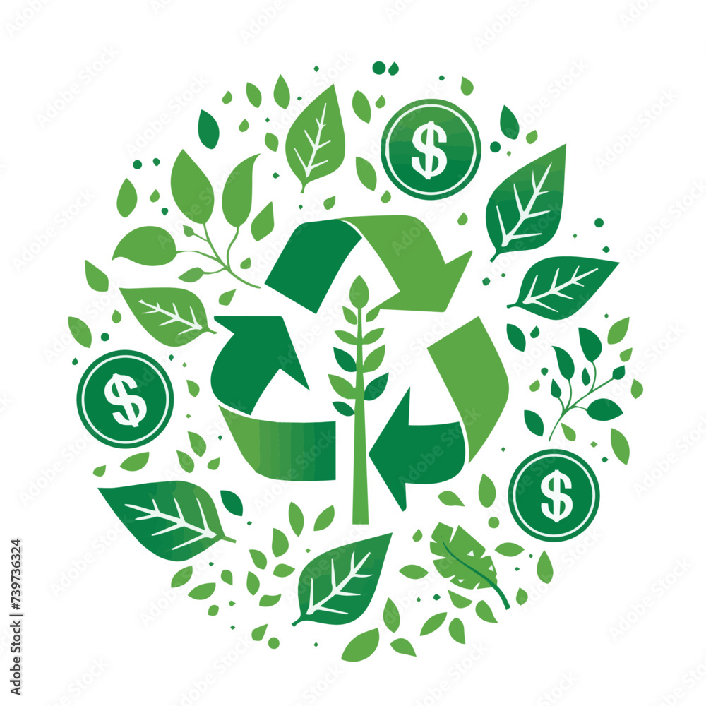 green-sustainable earth, recyle, reuse, ibond, stock, esg, green economy and green finance green-sustainable earth, recyle, reuse, ibond, stock, esg, green economy and green finance