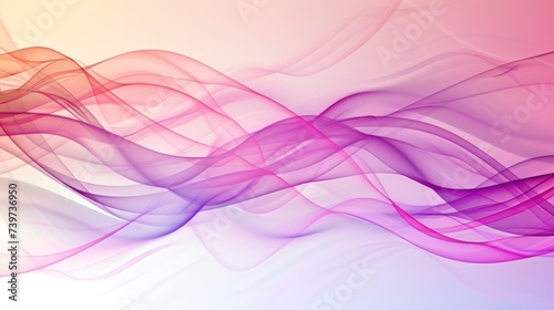 Trendy gradient smoke wave , colorful background. soft lines creative smoke swoosh style.