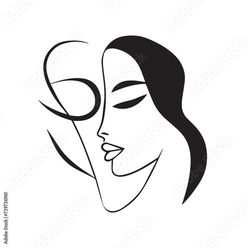 Symphony of Feminine Grace: Exquisite Hand-Drawn Portraits Celebrating the Beauty of Women
