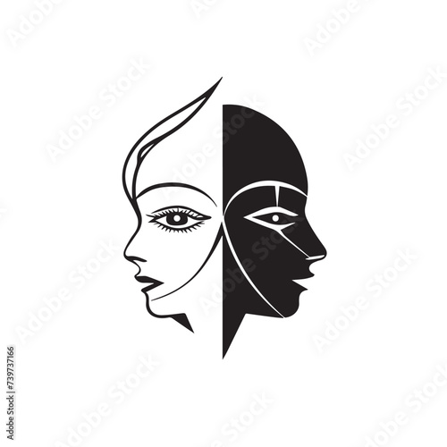 Symphony of Feminine Grace: Exquisite Hand-Drawn Portraits Celebrating the Beauty of Women
