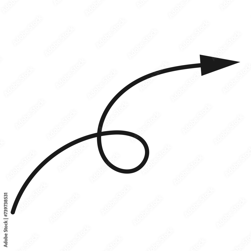 Abstract Line Arrow Abstract Line Arrow