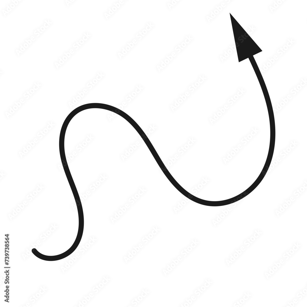 Abstract Line Arrow Abstract Line Arrow