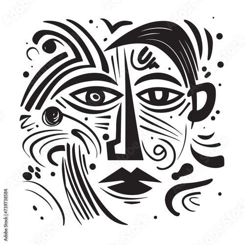 Symphony of Feminine Grace: Exquisite Hand-Drawn Portraits Celebrating the Beauty of Women
