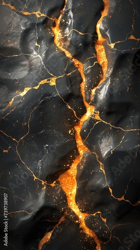 Glowing Lava Rock A Sizzling Hot Trend for Your Monthly Event Generative AI