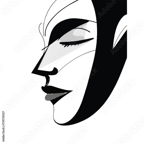Symphony of Feminine Grace: Exquisite Hand-Drawn Portraits Celebrating the Beauty of Women