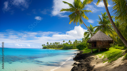 Unspoilt Natural Beauty of Fiji: A Paradise of Tranquility, Traditional Architecture and Exotic Landscape