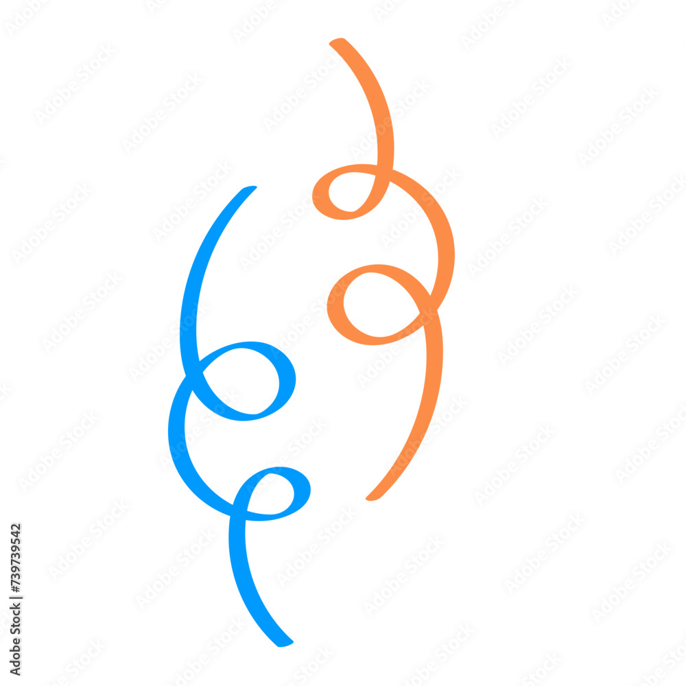 Obraz premium Spiral Shape Ornament