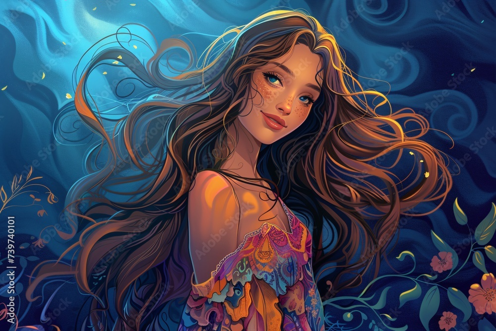 Flower Power A Celebration of Women's Empowerment Generative AI Flower Power A Celebration of Women's Empowerment Generative AI