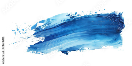brush stroke of oil color.