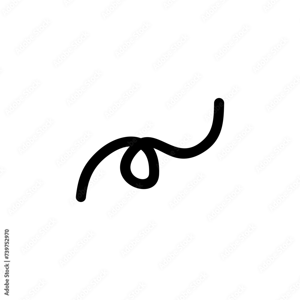 Scribble Spiral Shape Scribble Spiral Shape