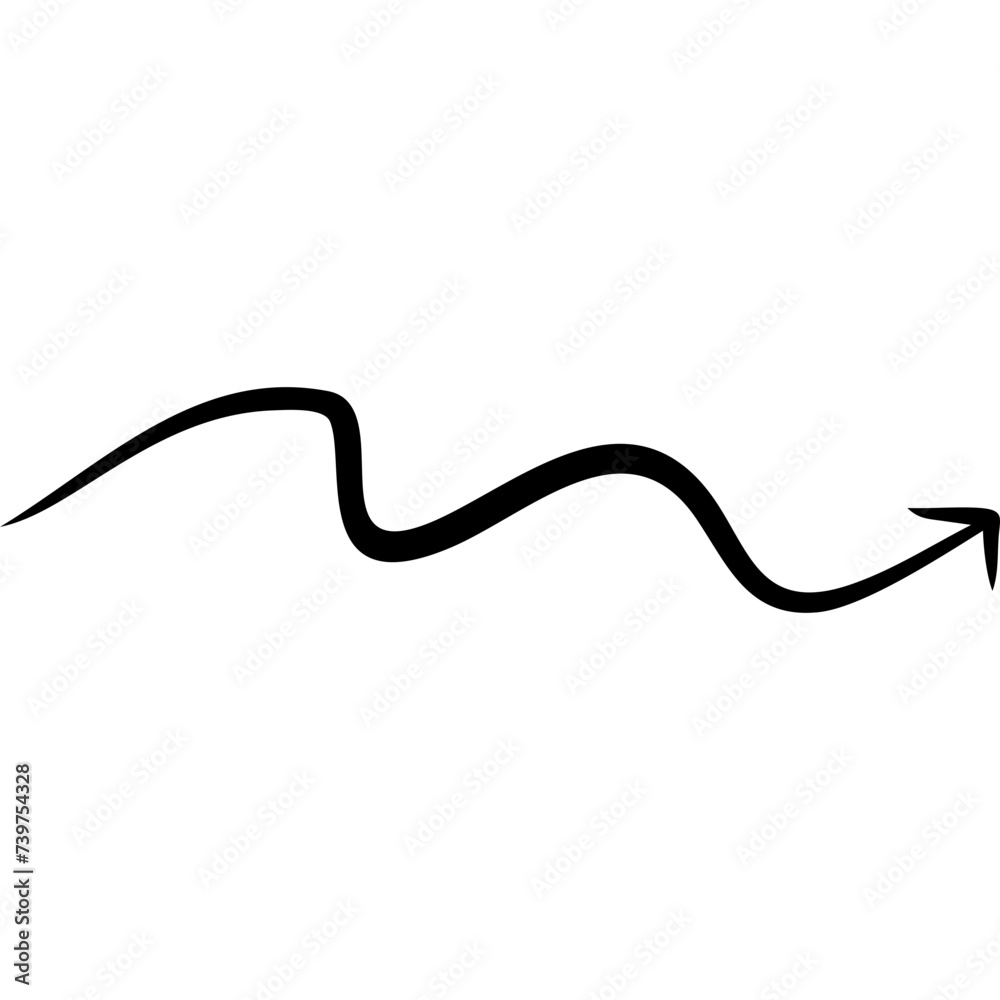 Scibble Doodle Arrow Scibble Doodle Arrow