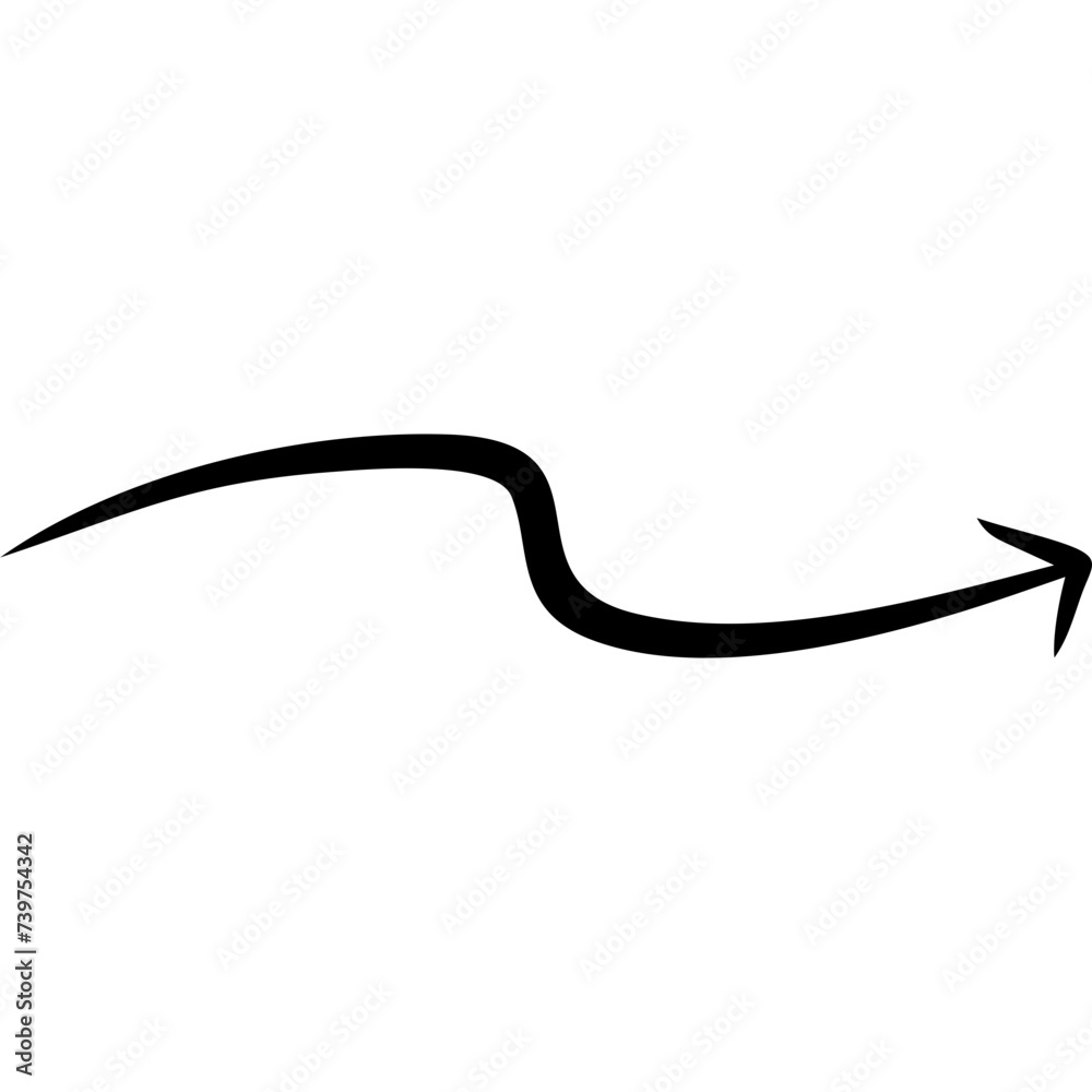 Scibble Doodle Arrow Scibble Doodle Arrow