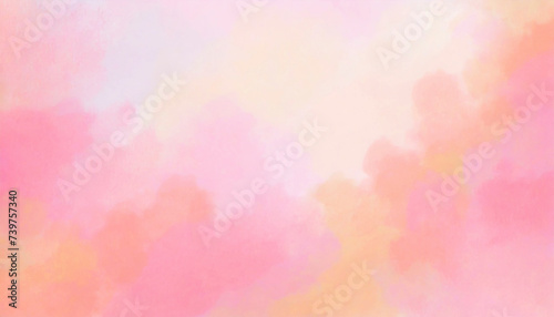 水彩イラスト-背景, ピンク