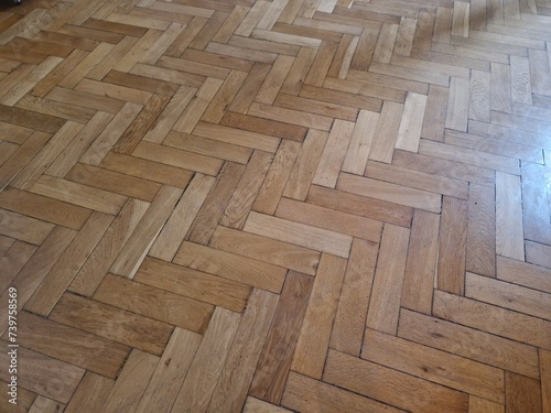 Parkettboden Fischgräte