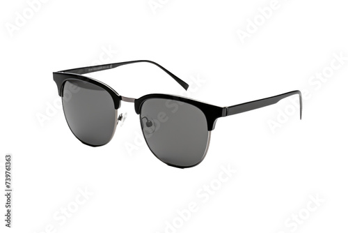 Black Sunglasses Isolated On Transparent Background